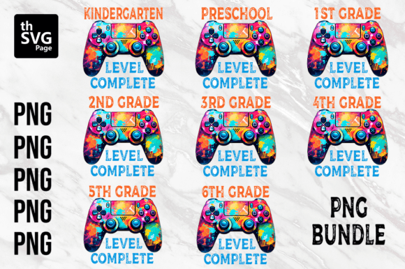 Back to School Bundle Gaming Designs