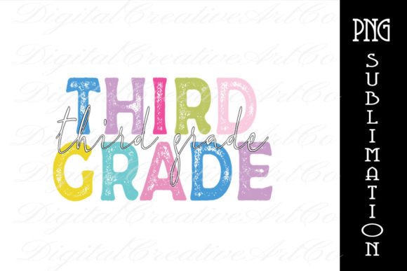 Back to School Third Grade Teacher PNG: A Smart Asset for Creative Entrepreneurs