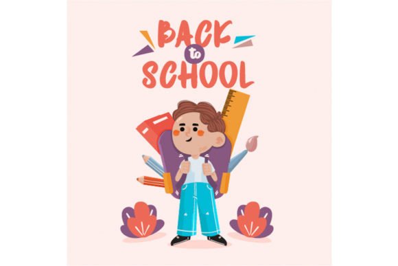 Flat Children Back to School