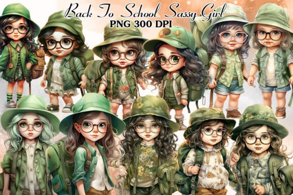 Little Sassy Girl for Back to School